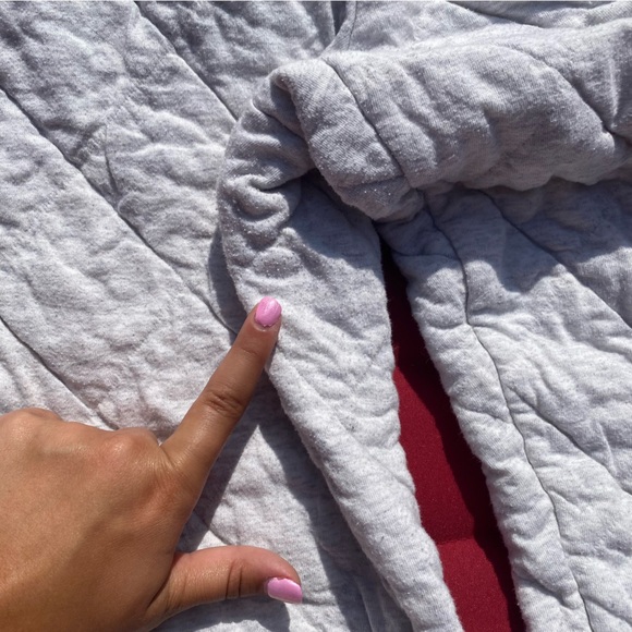 Old navy puffed grey sweats size:M - Picture 5 of 5